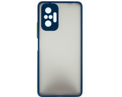 Чохол до мобільного телефона Dengos Matte Xiaomi Redmi Note 10 Pro (blue) (DG-TPU-MATT-78)
