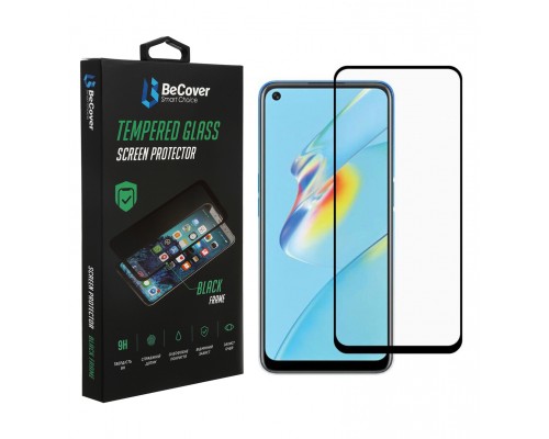 Скло захисне BeCover Oppo A54 Black (706655)