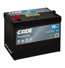 Акумулятор автомобільний EXIDE PREMIUM 75A (EA755)