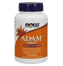 Мультивітамін Now Foods Супер Мультивітаміни для Чоловіків, Adam, 60 таблеток (NF3875)