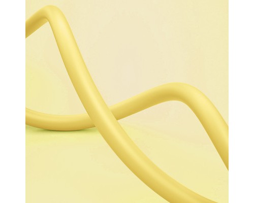 Дата кабель USB 2.0 AM to Type-C 1.0m soft silicone yellow ColorWay (CW-CBUC043-Y)