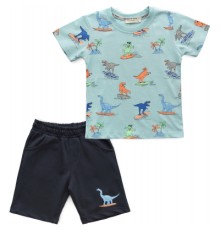Набір дитячого одягу Breeze з динозаврами (16404-104B-blue)