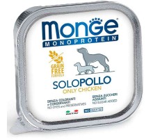 Консерви для собак Monge Dog Solo 100% курка 150 г (8009470014137)