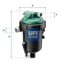 Фільтр паливний UFI 55.175.00
