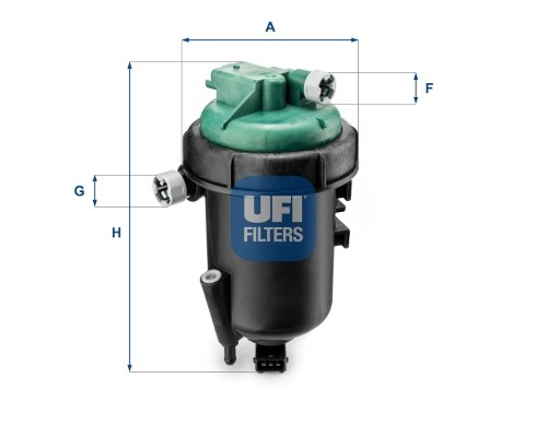 Фільтр паливний UFI 55.175.00