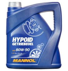 Трансмісійна олива Mannol HYPOID GETRIEBEOEL 4л 80W-90 (MN8106-4)