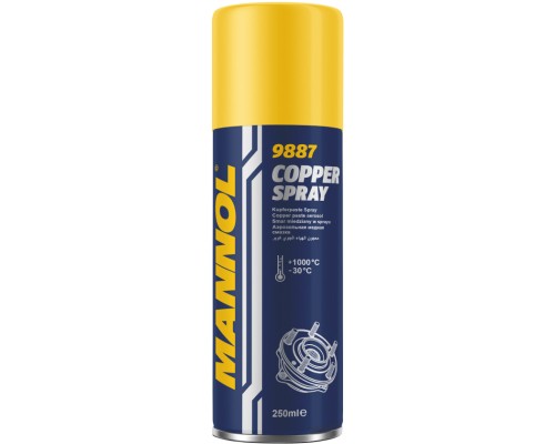 Мастило автомобільне Mannol Copper spray 250 мл (9887)