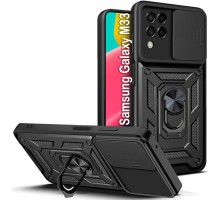 Чохол до мобільного телефона BeCover Military Samsung Galaxy M33 SM-M336 Black (707387)