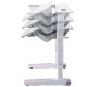 Парта Mealux Ergowood L Multicolor W Energy (BD-810 W/MC Energy)
