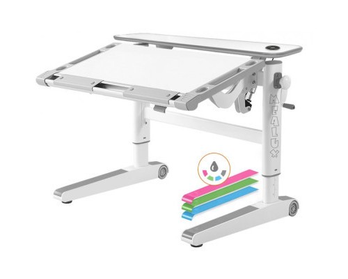 Парта Mealux Ergowood L Multicolor W Energy (BD-810 W/MC Energy)