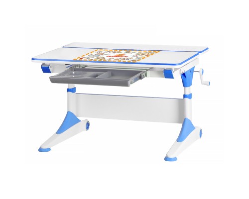 Парта Evo-kids Alberto Blue (Evo-500 WB)