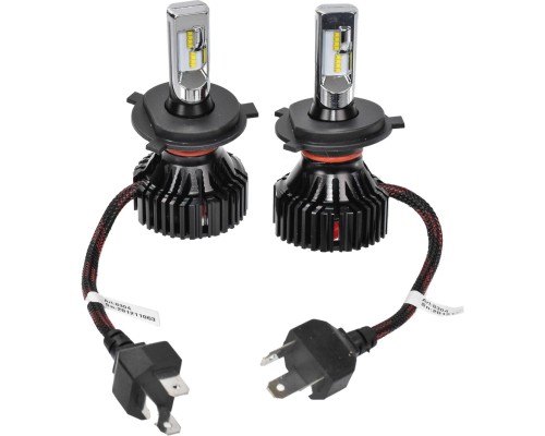 Автолампа SOLAR H4 12/24V 6500K 8000Lm 60W ZES Chip (8304)