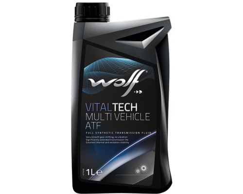 Трансмісійна олива Wolf VITALTECH MULTI VEHICLE ATF 1л (8305603)