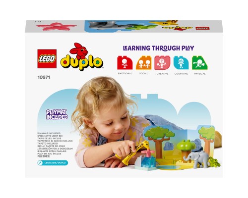Конструктор LEGO DUPLO Town Дикі тварини Африки 10 деталей (10971)
