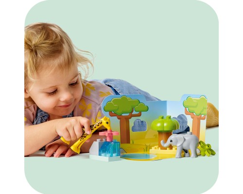 Конструктор LEGO DUPLO Town Дикі тварини Африки 10 деталей (10971)