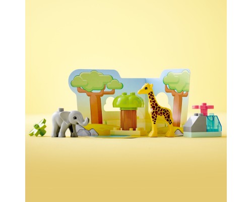 Конструктор LEGO DUPLO Town Дикі тварини Африки 10 деталей (10971)