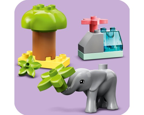 Конструктор LEGO DUPLO Town Дикі тварини Африки 10 деталей (10971)
