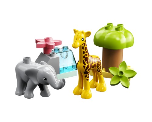 Конструктор LEGO DUPLO Town Дикі тварини Африки 10 деталей (10971)