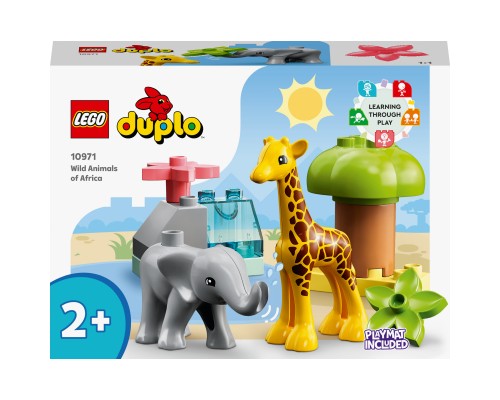 Конструктор LEGO DUPLO Town Дикі тварини Африки 10 деталей (10971)