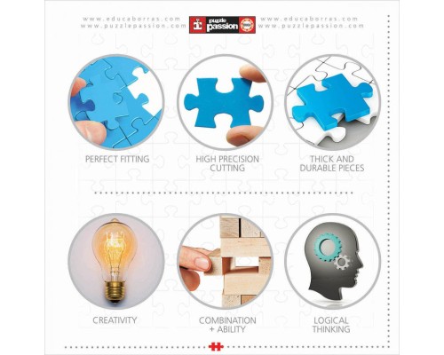 Пазл Educa Viva la Vida Фріда Кало 500 елементів (6337248)