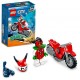 Конструктор LEGO City Stuntz Каскадерський мотоцикл Авантюрного скорпіона 15 деталей (60332)