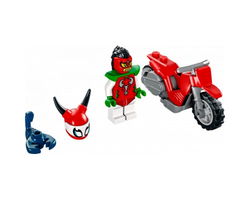 Конструктор LEGO City Stuntz Каскадерський мотоцикл Авантюрного скорпіона 15 деталей (60332)