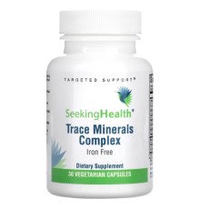 Мінерали Seeking Health Комплекс мікроелементів без заліза, Trace Minerals Complex, Iron Free (SKH-52126)