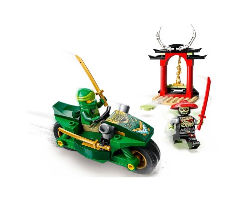 Конструктор LEGO Ninjago Дорожній мотоцикл ніндзя Ллойда 64 деталі (71788)