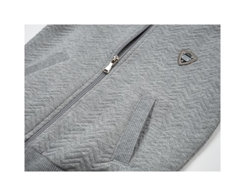 Кофта дитяча Breeze на блискавці (18292-116B-gray)