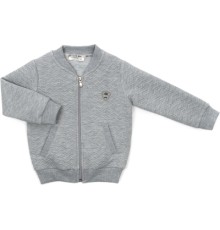 Кофта дитяча Breeze на блискавці (18292-116B-gray)