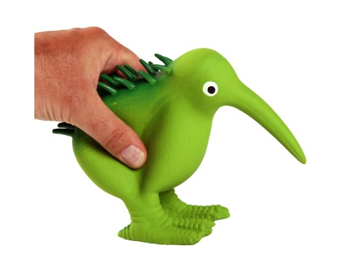 Іграшка для собак Kiwi Walker Птах ківі 13.5 см зелена (8596075000028)