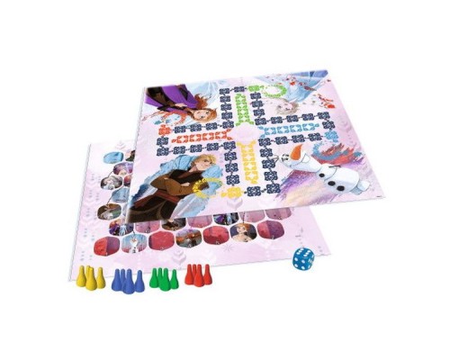 Настільна гра Trefl Лудо 2 в 1. Холодне серце 2 (Ludo 2 in 1: Frozen 2) (02068)