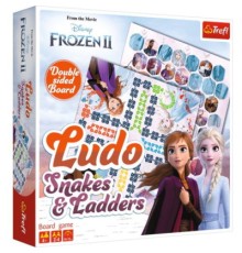 Настільна гра Trefl Лудо 2 в 1. Холодне серце 2 (Ludo 2 in 1: Frozen 2) (02068)