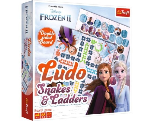 Настільна гра Trefl Лудо 2 в 1. Холодне серце 2 (Ludo 2 in 1: Frozen 2) (02068)