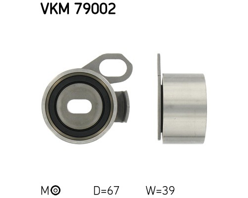 Ролик натягувача ременя SKF VKM 79002