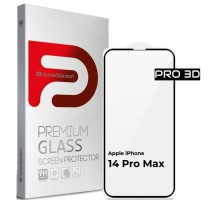 Скло захисне Armorstandart Pro 3D Apple iPhone 14 Pro Max Black (ARM66356)
