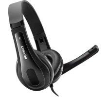 Навушники Canyon CHSU-1 USB Black (CNS-CHSU1B)