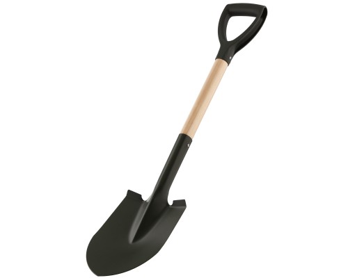 Лопата 2E Digger 1, дерев’яний держак, 1.5 мм, 78 см, 0.93кг (2E-S78W)