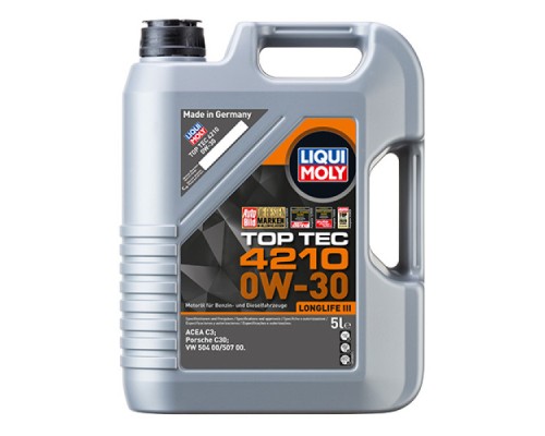 Моторна олива Liqui Moly Top Tec 4210 SAE 0W-30 5л. (21605)