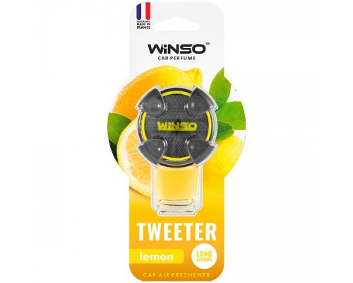 Ароматизатор для автомобіля WINSO Tweeter Lemon 8мл (530930) 