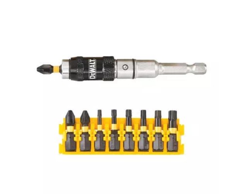 Набір біт DeWALT IMPACT TORSION, ударні, Torx, Philips, Pozidriv, L=25 мм, 10 шт (DT70578T)