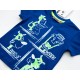 Футболка дитяча First kids з коміксами (2028-98B-blue)