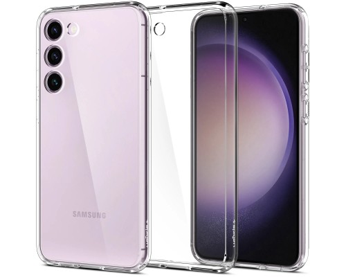 Чохол до мобільного телефона Spigen Samsung Galaxy S23 Plus Ultra Hybrid, Matte Black (ACS05669)