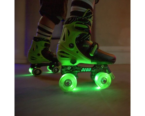 Роликові ковзани Neon Сombo Green розмір 34-37 (NT10G4)