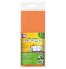 Обкладинки для зошитів Cool For School 10 шт в упаковці, помаранчевий (CF69124-06)