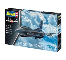 Збірна модель Revell Літак F-16D Tigermeet 2014 рівень 4, 1:72 (RVL-03844)