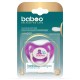 Пустушка Baboo Sea Life силіконова, 0+ міс (фіолетова) (5-031)