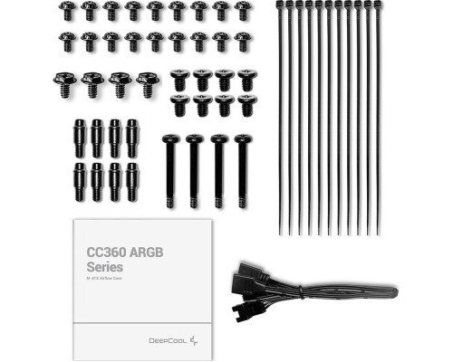 Корпус Deepcool CC360 WH ARGB (R-CC360-WHAPM3-G-1)