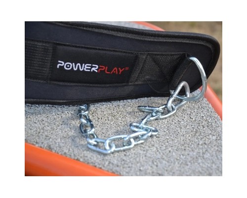 Обважнювач PowerPlay з ланцюгом 3095 неопреновий Чорний (PP_3095)