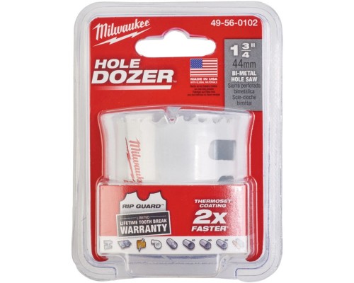 Коронка Milwaukee Bi-Metal 44 мм (49560102)